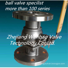 JIS10 SUS304 316 Flanged 2-PC Ball Valve Manufacturer